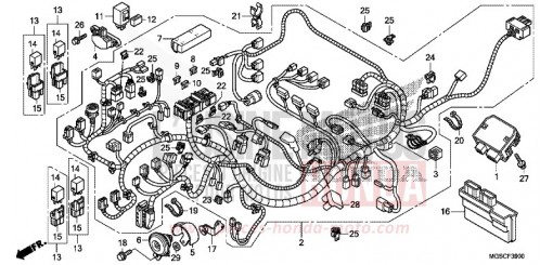 FAISCEAU DES FILS NC700DD de 2013